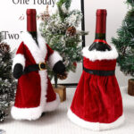 Christmas Plush Wine Bottle Covers