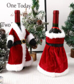 Christmas Plush Wine Bottle Covers