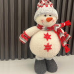 Festive Snowman Decoration – 41cm Holiday Decor