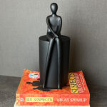 Elegant Poised Lady Figurine