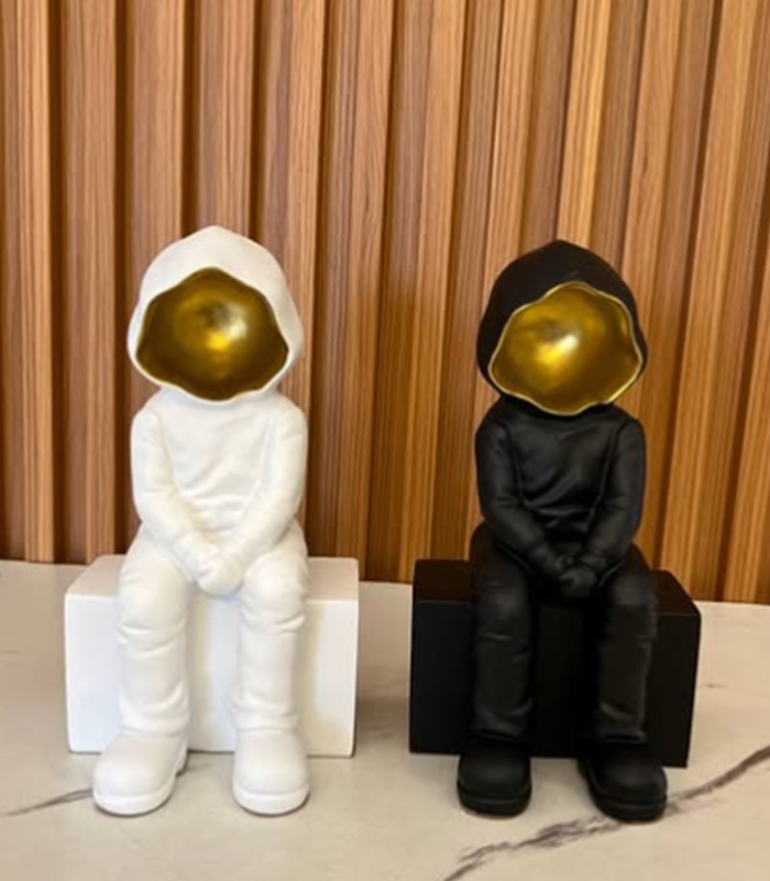 Sitting Anonymous Statue