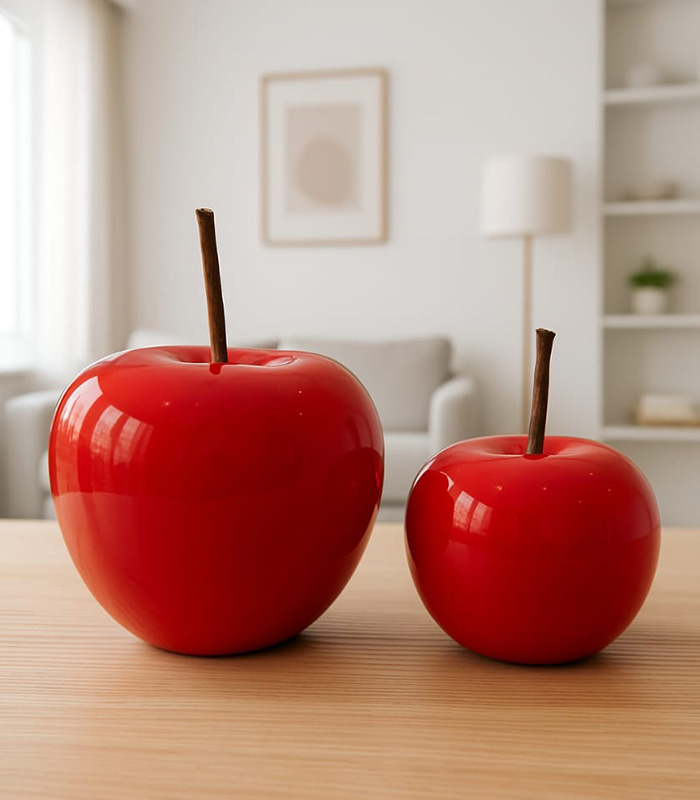 Elegant Apples Ceramic Set