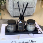 Luxury Diffuser & Candle Set with Tray