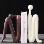 Ceramic Abstract Matchstick Sculptures