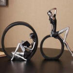 Modern OK Girl Abstract Art Decor Set