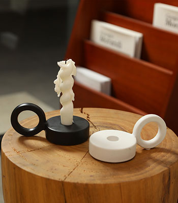 Romantic Ceramic Candle Holders