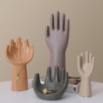 Creative Ceramic Hand Jewelry Holders