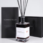 Square Luxury Reed Diffuser Glass Bottle