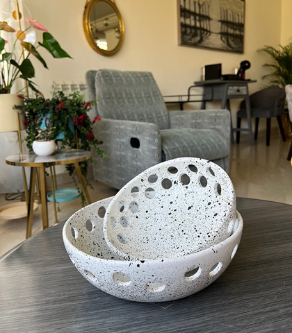 Modern Ceramic Center Table Bowl