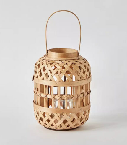 Bamboo Lantern Candle Holder
