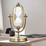 Aleo Classic Brass Antique Hourglass