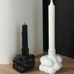 Nordic Geometric Porcelain Candle Holder