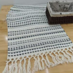Gray Table Runner