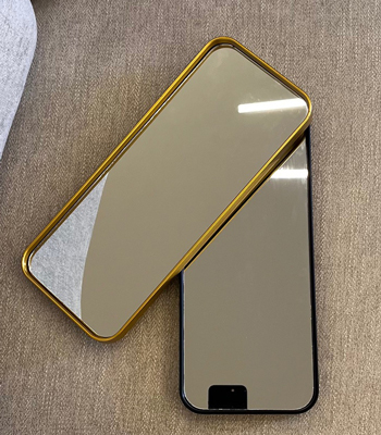 Elegant Rectangle Acrylic Mirror Tray