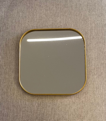 Elegant Square Acrylic Mirror Tray