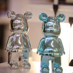 Violent Bear Ceramic Decoration