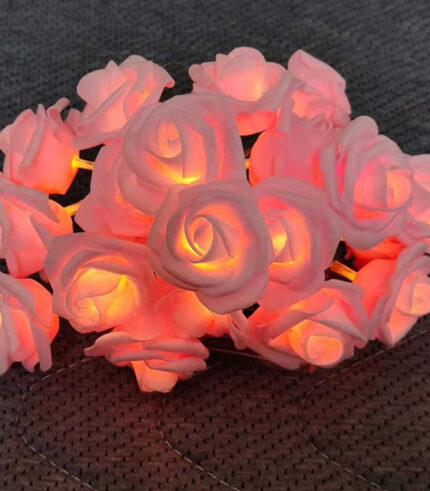 Rose Flower LED String Night Light