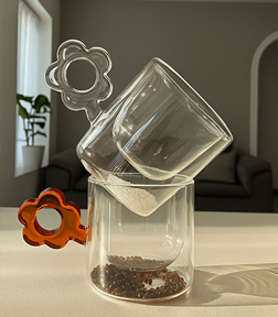 Double Glass Mug