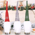 Christmas Wine Bottle Covers