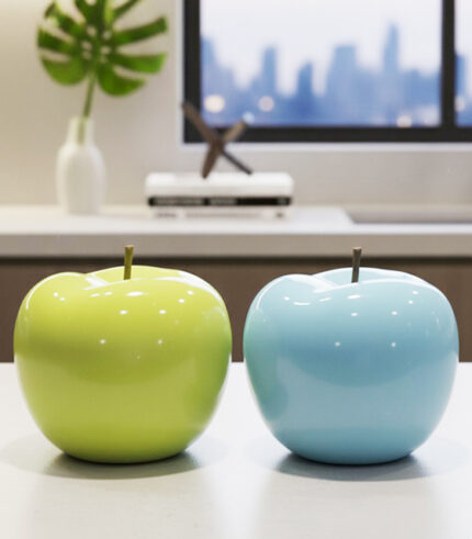 Large Ceramic Apple Decorations