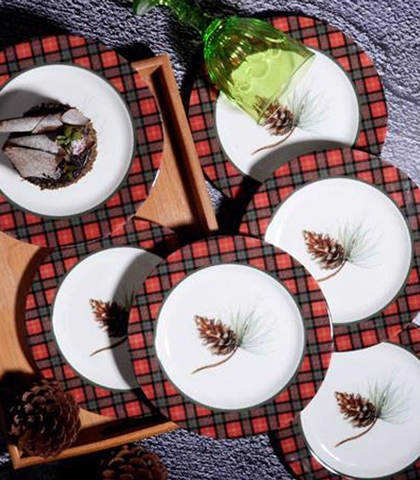 Christmas Porcelain Serving Plate