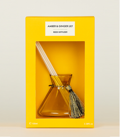Yellow Amber & Ginger Lily Reed Diffuser