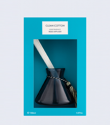 Blue Clear Cotton Reed Diffuser