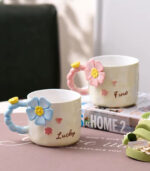 Creative Sunflower Ceramic Mug