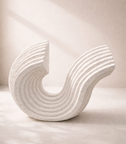 Modern Stone Abstract Sculpture