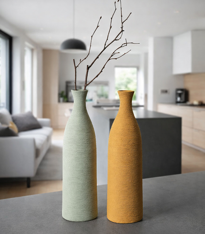 Nordic Morandi Ceramic Vase