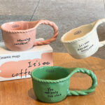 Creative Knotted Ceramic Coffee Cup