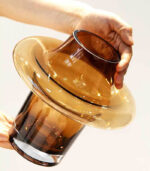 Nordic Creative Glass Vase – High-End Floral Art Piece – Available in Large & Small Sizes - Image 2