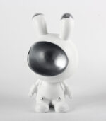 Creative Big Mouth Rabbit Ornament – Cartoon Style Decorative Statue (Gold & Silver, 30×18 cm) - Image 2