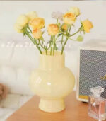 Glass Decorative Vase – 18 × 8 cm – Available in 7 Colors - Image 3