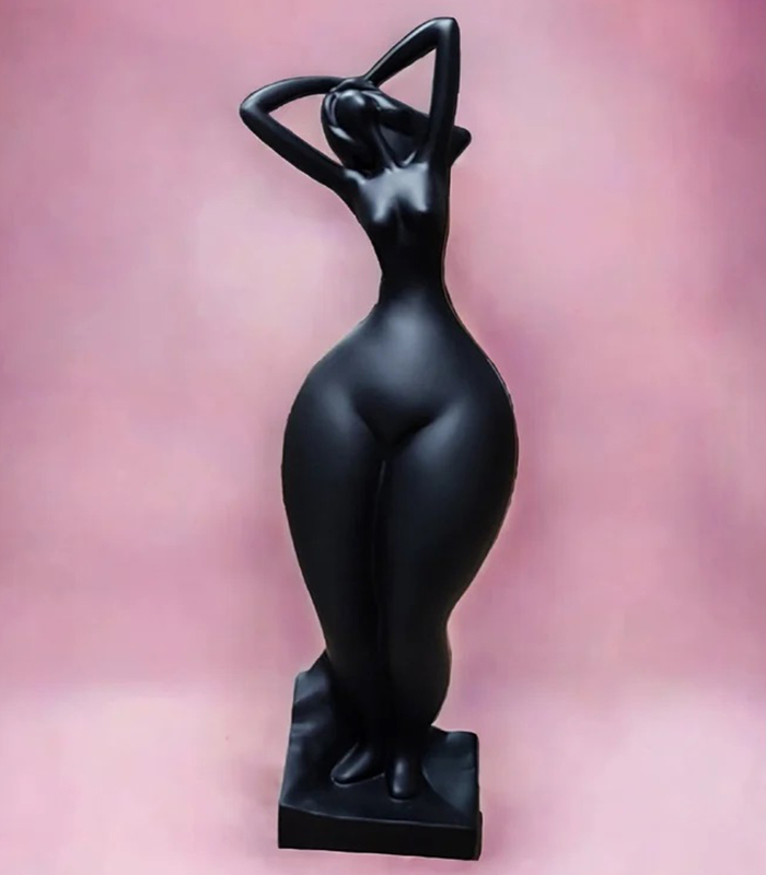 Resin Lady Statue