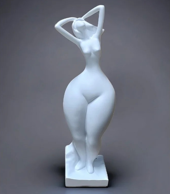 Resin Lady Statue