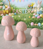 Easter Mushroom Porcelain Decorative Set