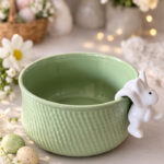 Hammered Ceramic Decorative Pot