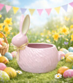 Rabbit Body Porcelain Decorative Bowl