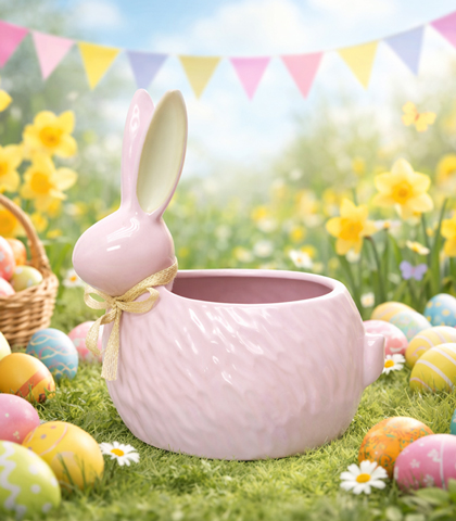 Rabbit Body Porcelain Decorative Bowl