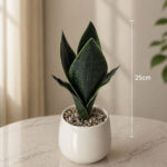 Artificial Plant in Glass Pot