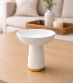 Decorative Ceramic Bowl Black & White