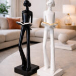 Lady Reader Showpiece