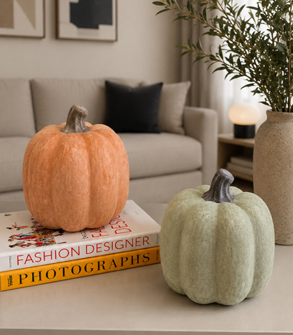 Large Decorative Pumpkin