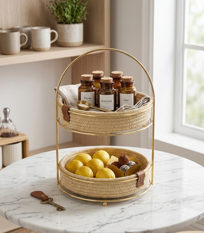 2-Tier Organizing Basket