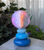 Modern Blue Side Lamp