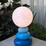 Modern Blue Side Lamp