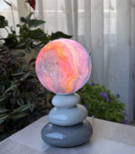 Modern Gray Side Lamp