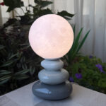 Modern Gray Side Lamp