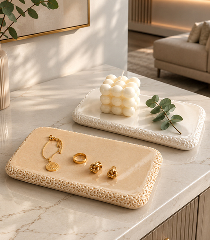 Modern Ceramic Decorative Tray Modern Ceramic Decorative Tray